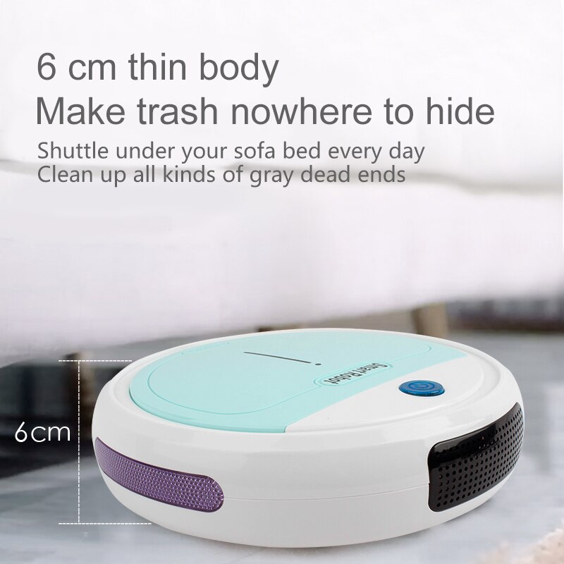 Een Nieuw Type Van Intelligente Automatische Robot Stofzuiger Geschikt Voor Huishoudelijke Stofverwijdering En Reiniging Veegmachines