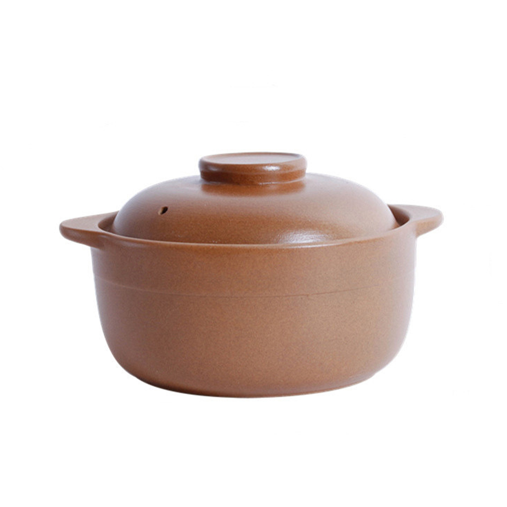 Home Cooking Pot with Lid Ceramic Cooking Pot Delicate Home Cook Wares