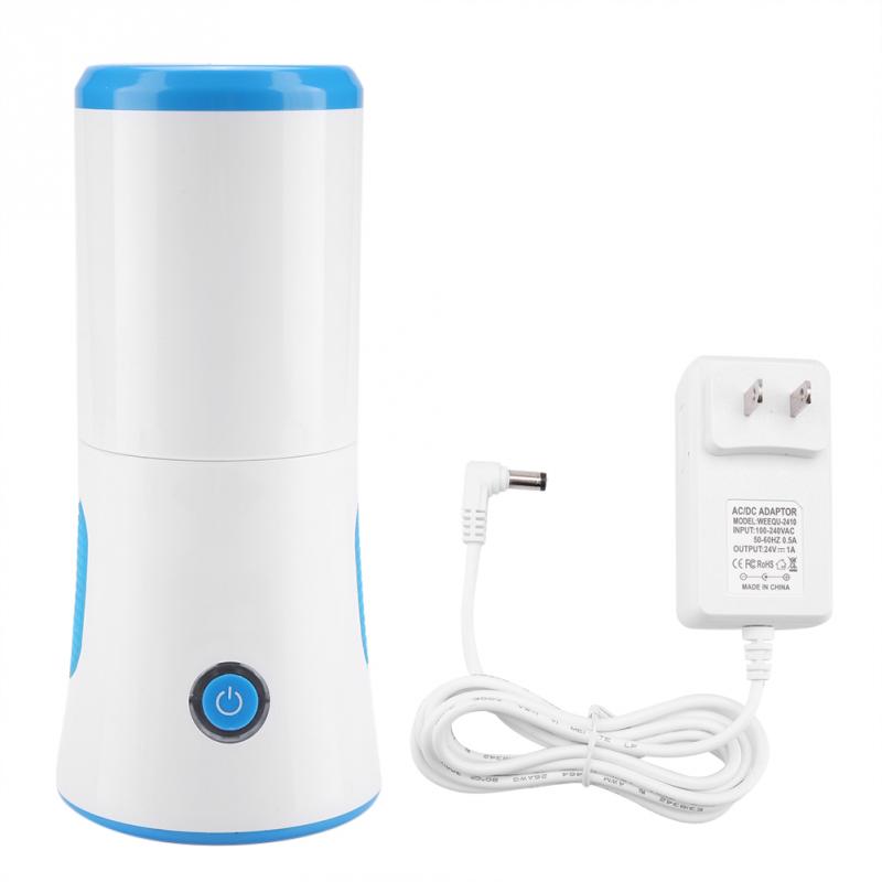 Automatic Egg Maker Electric Egg Shaker Scrambler in Shell Eggs Maker Mix DIY Cooking Tools 100-240V US Plug: Blue