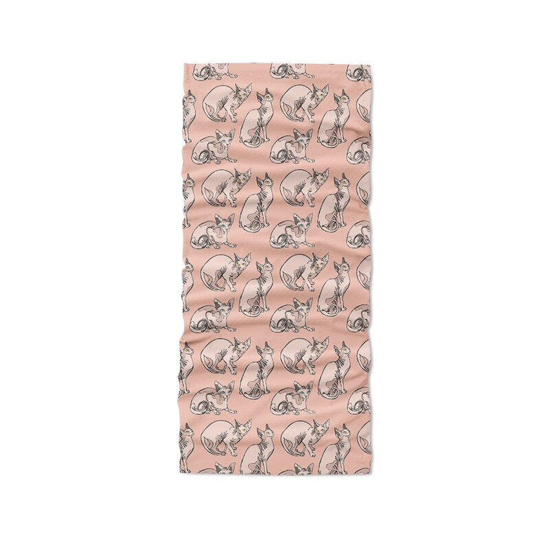 Cute Animal Print Headband Magic Bandana Microfiber Seamless Tubular hijab Neck Tube Scarf Mask Headwear Motorcycle kerchief: Style5
