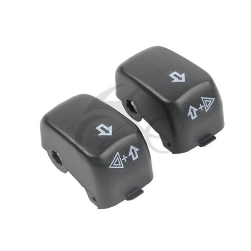 Hand Control Switch Housing Buttons Caps For Harley Touring Electra Glide 96-13 SOFTAIL DYNA FLHT FLHX Dyna Motorcycle