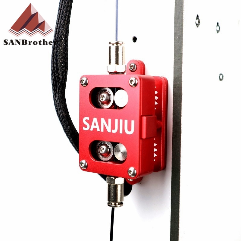 Extruder 3D Printer UM2 Ultimaker 2Extended+ Extruder Feeder Double wheel Reducer 1.75/2.85/3mm Filament System