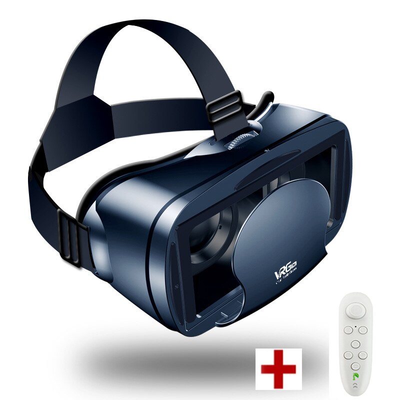 ZK50 VRG Pro occhiali 3D VR schermo intero realtà virtuale occhiali grandangolari visivi VR cuffie per telefoni cellulari da 5 a 7 pollici: E