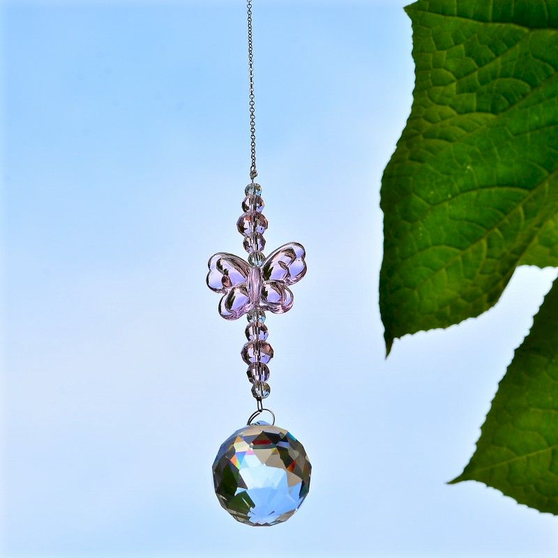 Garten kristall suncatcher schmetterling kristall prisma anhänger Hochzeit Fenster draussen garten haushalt dekoration Handy, Mobiltelefon: Ursprünglich Titel