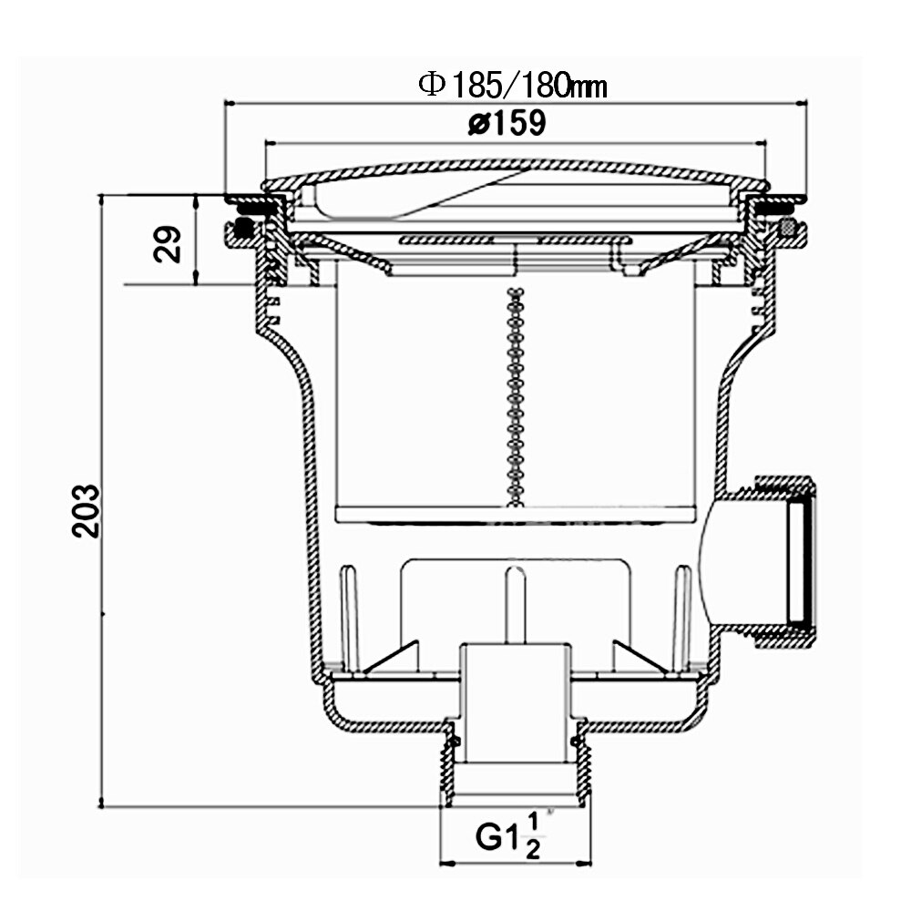 Talea Sink Drain Strainer finished Drain Waste with Overflow Drainage Set Sink Strainer Disposer Kitchen Sink Accessories