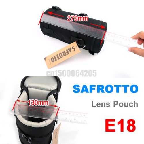 SAFROTTO Protector Padded Camera Lens Bag Case Pouch E10 E14 E15 E16 E17 E18 E18N E20 E21 E19 E17N