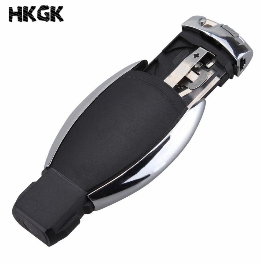 3 button Smart Key Case Shell with Battery Clamp Holder for Mercedes Benz W211 A C E G S R SL ML GML CL GL CLS CLA CLK SLK GLK
