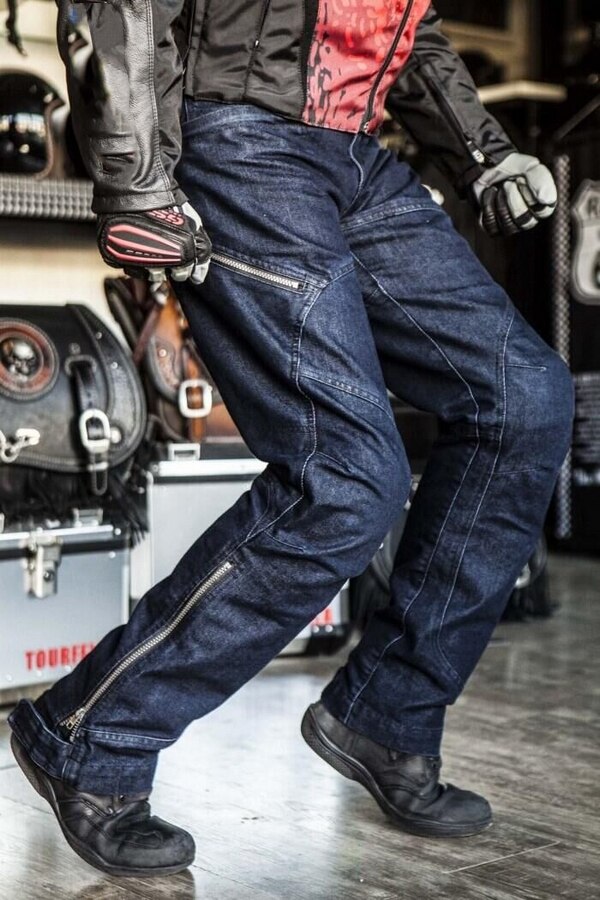 bleu moto loisirs GS jean tout-terrain en plein air jean cyclisme pantalon 2 pièces protéger équipement GP PRO moto pantalon