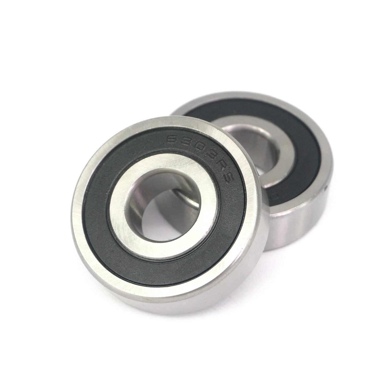 6303-2rs 17 x 47 x 14mm abec 1 tyndvægget skærmet dybe sporkugleleje 500 rpm