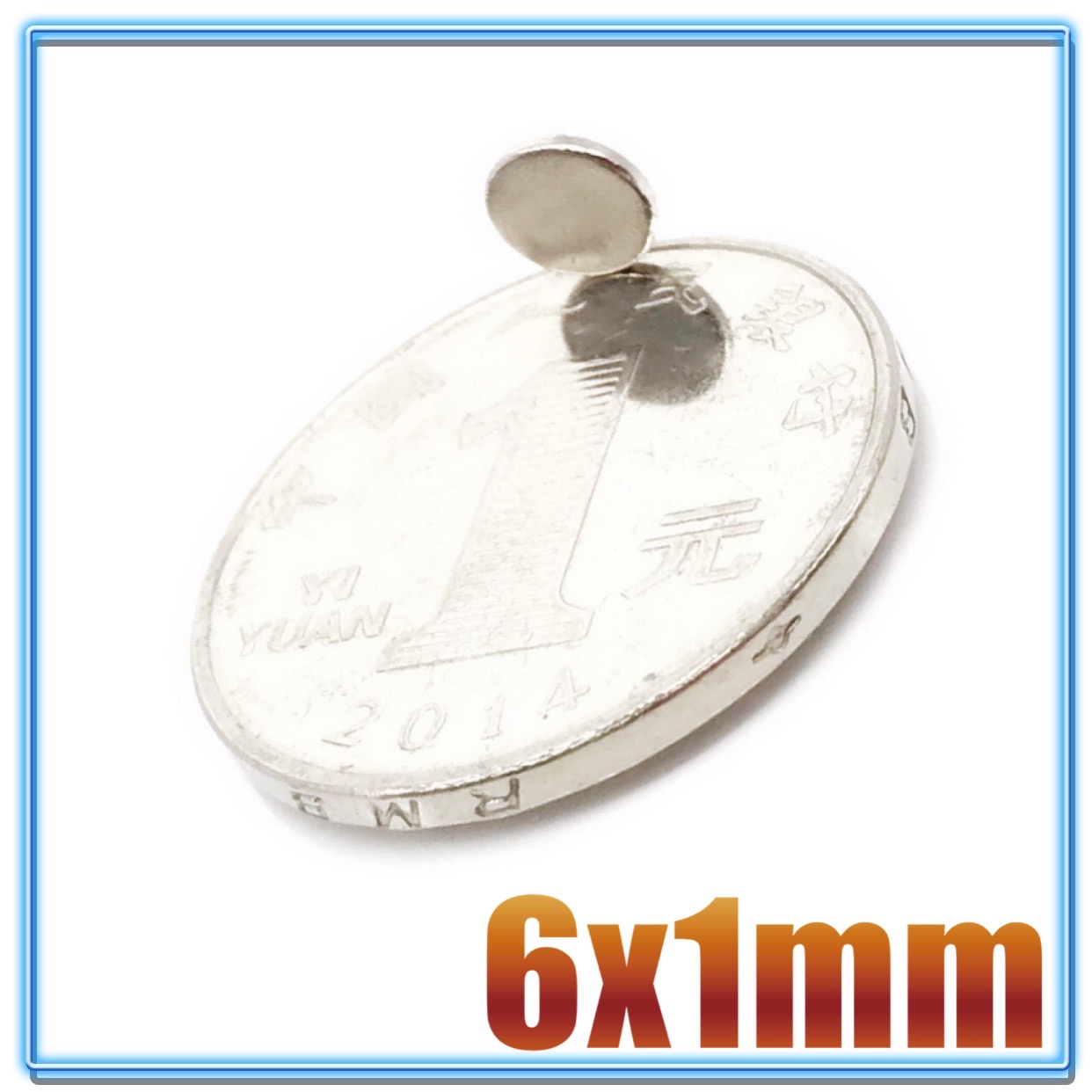 20 ~ 5000 stk 6 x 1 mm tynde neodym stærke magneter 6mm x 1mm permanente små runde magneter 6 x 1mm kraftige magnetiske magneter 6*1 mm n35