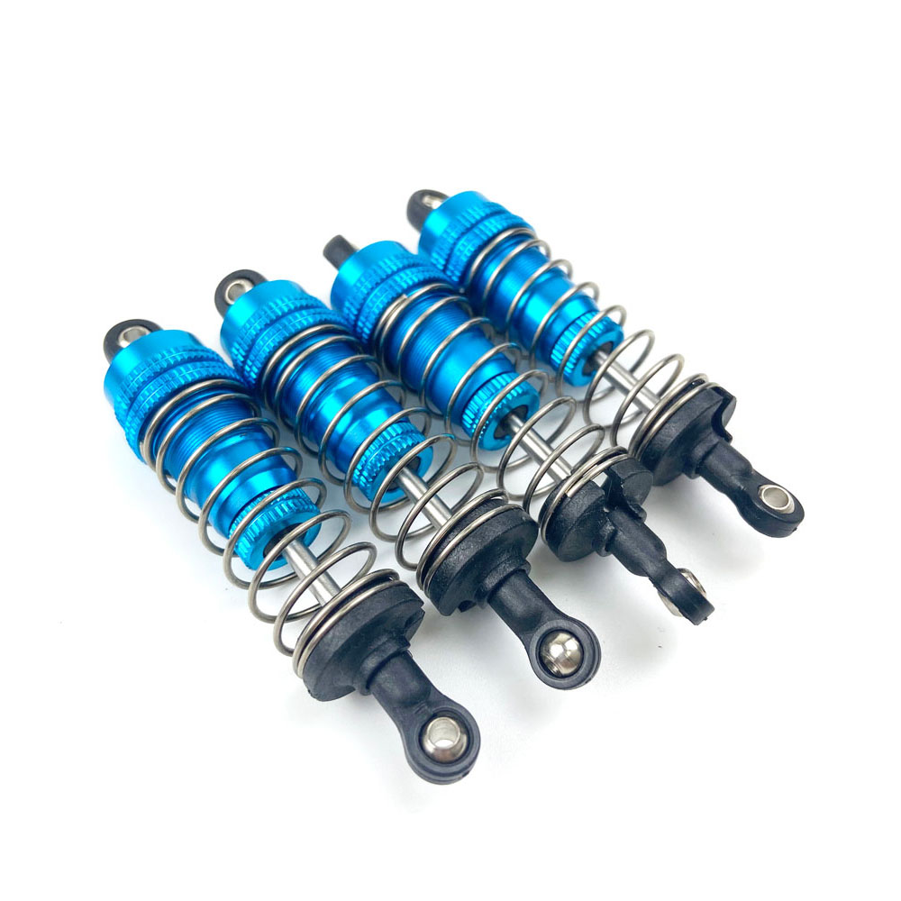 Amortiguador lleno de aceite de Metal para coche RC, delantero y trasero Universal para WLtoy 1/14 144001 1316 Piezas de camiones de curso corto de pista