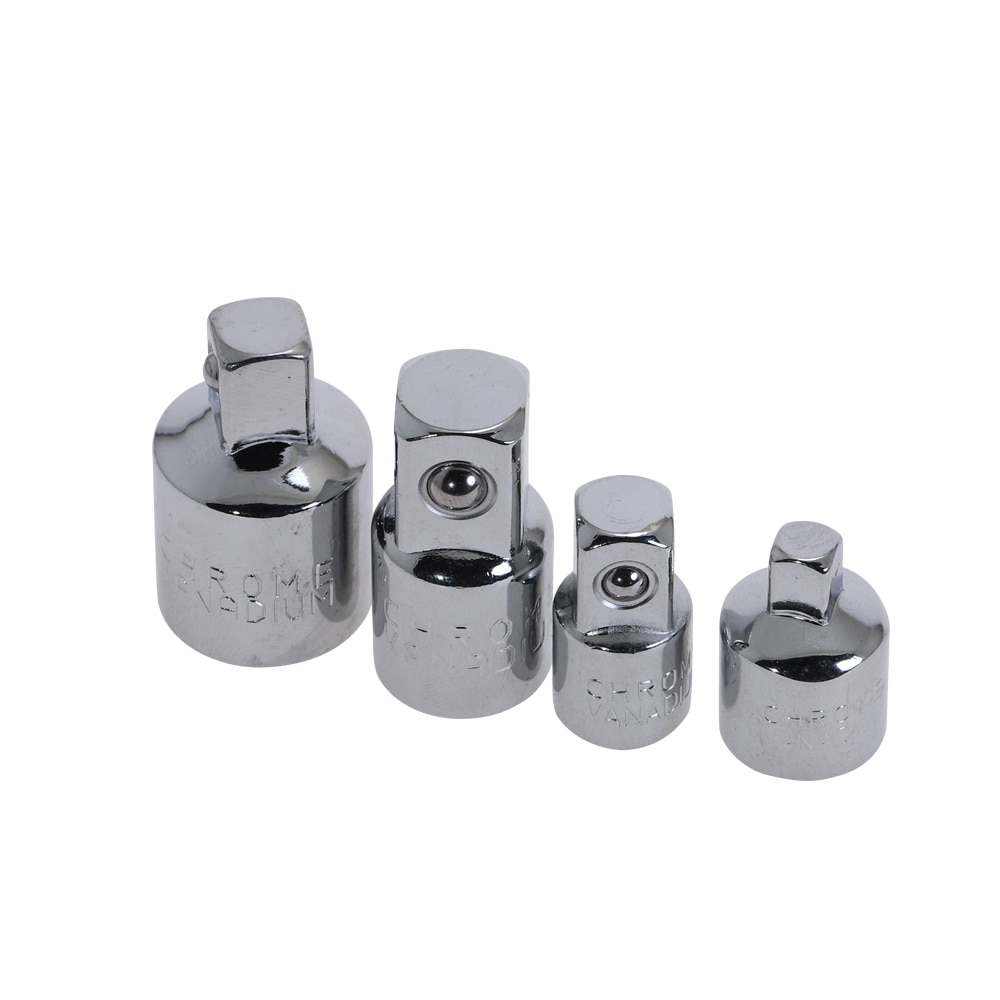 6pcs Ratchet Wrench Socket Adapter 1/4 3/8 1/2 Inch Spanner Keys Set Cr-V Steel Converter Drive Reducer Impact Craftsman Adapter