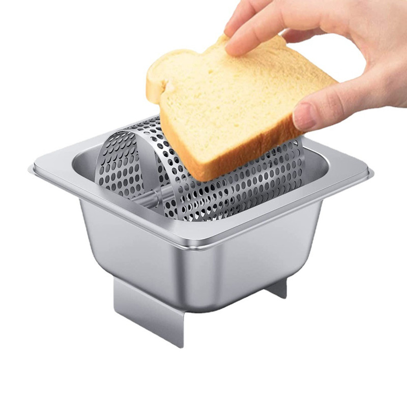 Rueda de mantequilla para untar uniformemente, dispensador de mantequilla derretida de acero inoxidable, rodillo de mantequilla, Gadgets de cocina, herramienta de hamburguesa americana
