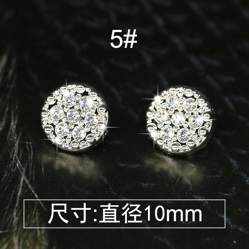 Boutons de vêtements Vintage en diamant | Bijoux avec boutons décoratifs en diamant, bouton en Zircon fleur doré, boutons de vêtements couture, petits vêtements, accessoires rapides, couture materiel accessoires: 5