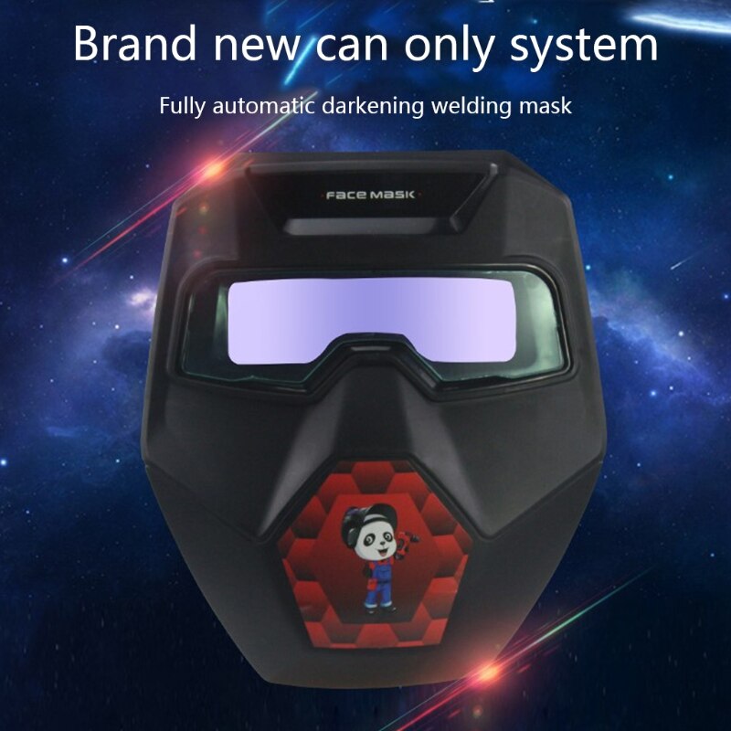 62KC TX-R01 Auto Verdunkelung Schweißen Brille Breite Schatten Automatische Variable Licht Linsen Leichte 99% Licht Blockieren