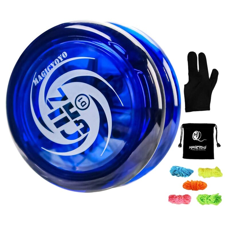 Magicyoyo, ein responsives jojo mit  d1 ghz, ideal für kinder und anfänger, inklusive schnur, handschuhen und tasche.: Default Title