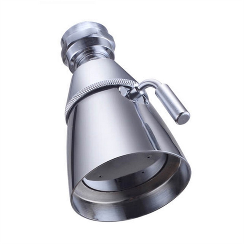 Chromed brass shower head shower nozzle high pressure Water Saving Shower Nozzle for Hotel school bathroom