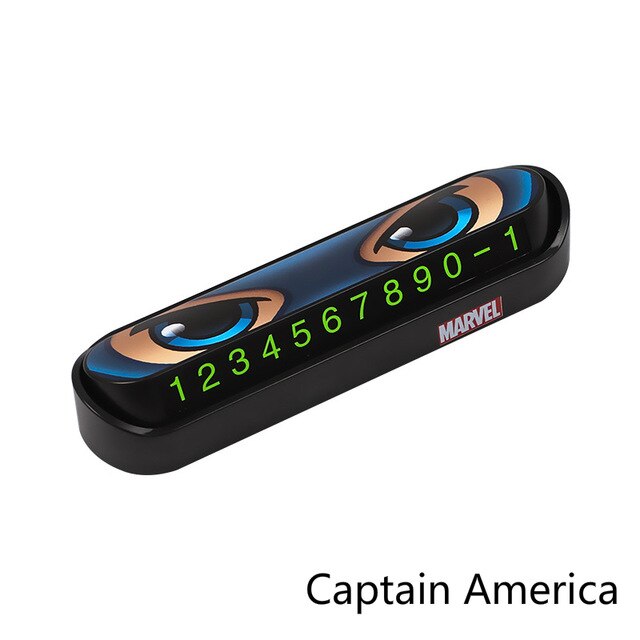 Auto Tijdelijke Parkeerkaart Auto Tijdelijke Parkeerkaart Houder Verborgen Auto Telefoonnummer Kaart Plaat Stickers Auto Accessoires: E