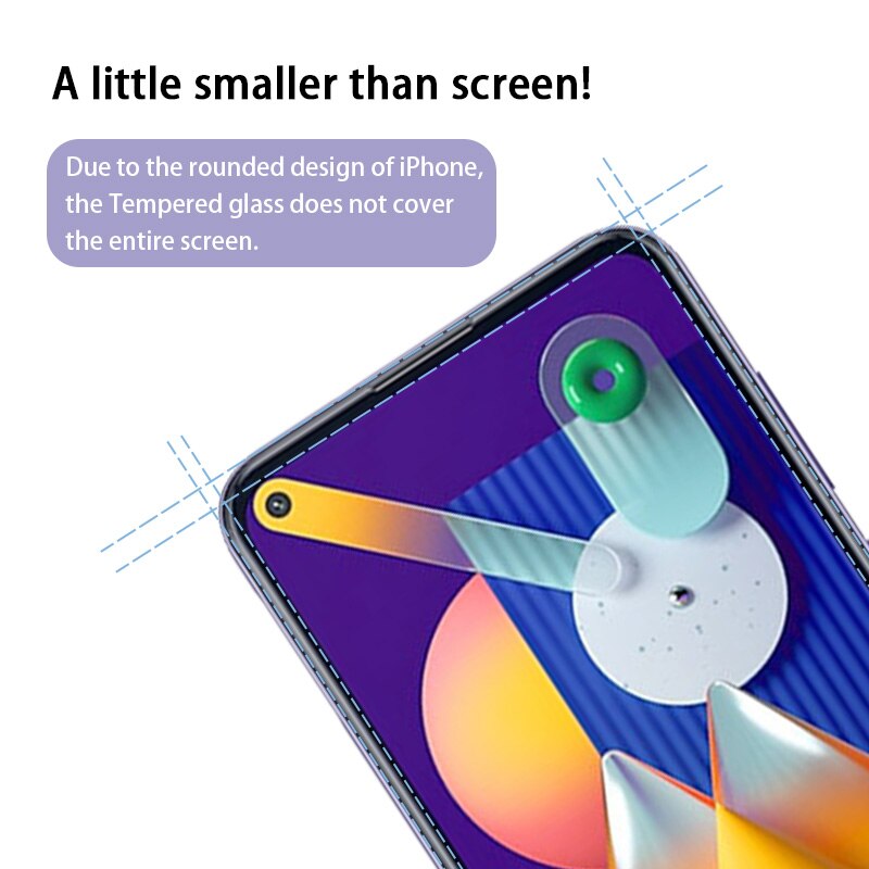 3 Pcs! Screen Protectors for Samsung A71 A51 A41 A31 A21 A01 Tempered Glass for Galaxy A50 A70 A40 A30 A10S A20S A21S A30S A40S