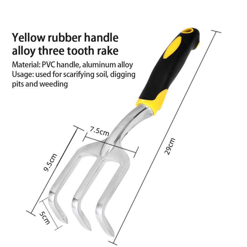 Garden Tool Hand Trowel Bonsai Shovel Rake Cultivator Weeder Tools with Ergonomic Handle Garden Lawn Farmland Transplant: 03