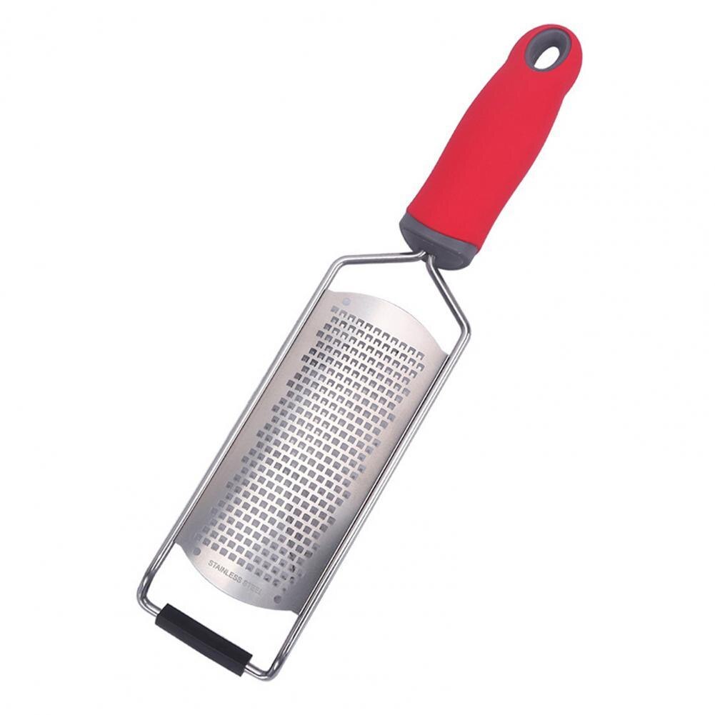 Stainless Steel Convenient Easy to Clean Potatoes Grater Sharps Vegetable Slicer Multi-functional for Home:  Red