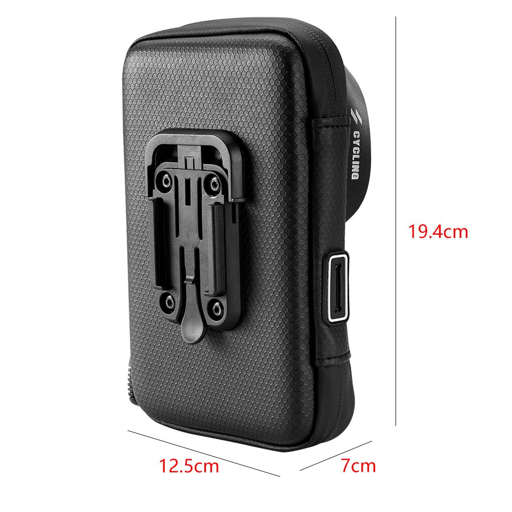 6 Inch Universele Fietsen Fiets Hoofd Buis Stuur Cell Mobiele Telefoon Bag Case Houder Case Fietstas