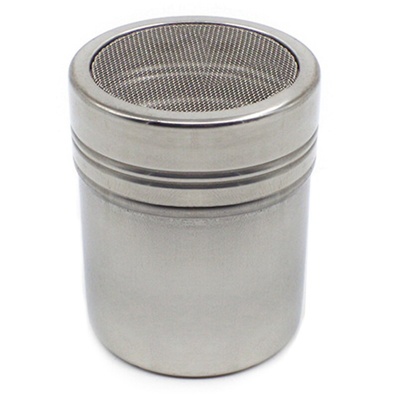 Stainless Steel Chocolate Shaker Icing Sugar Powder Cocoa Flour Coffee Sifter