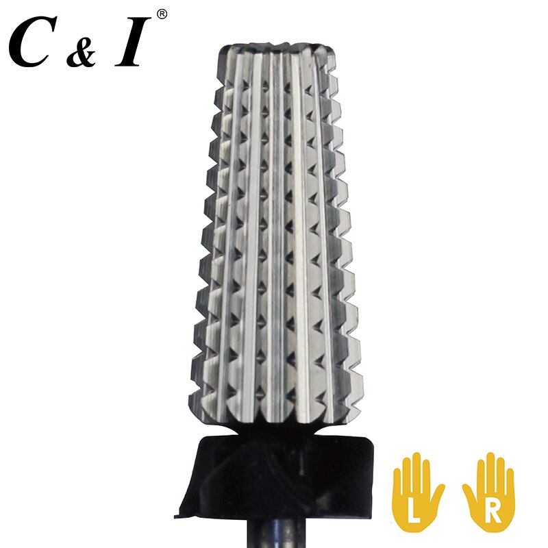 C & I taladro , multifunción, brocas para uñas de forma cónica 5 en 1, para máquina de manicura: Extra Coarse -XC