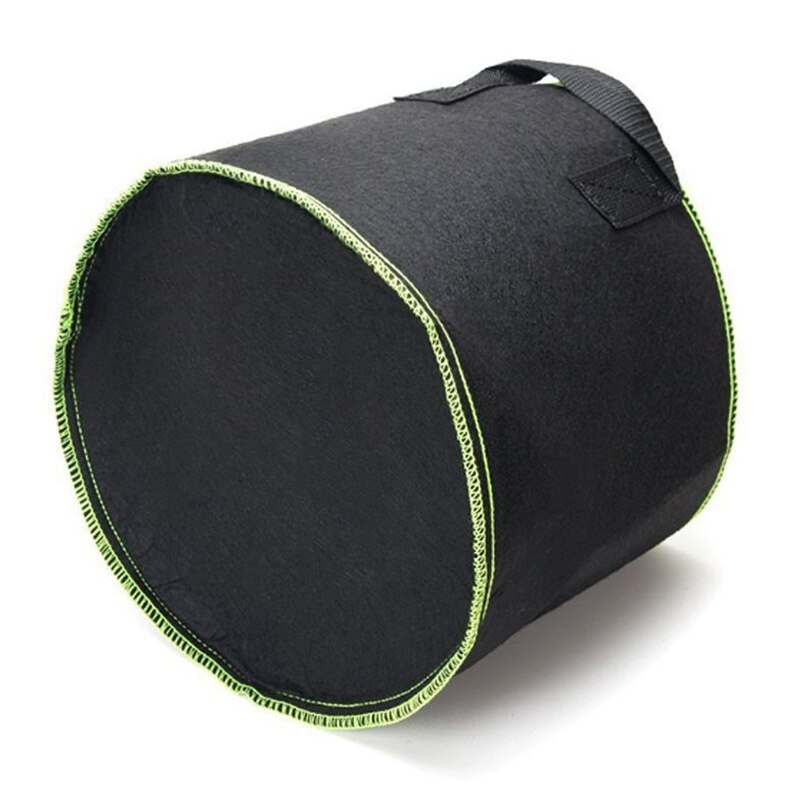 8-Pack Black Fabric Grow Pots – Breathable Plant Bags With Handles For Smart Gardening 4 thumbnail image