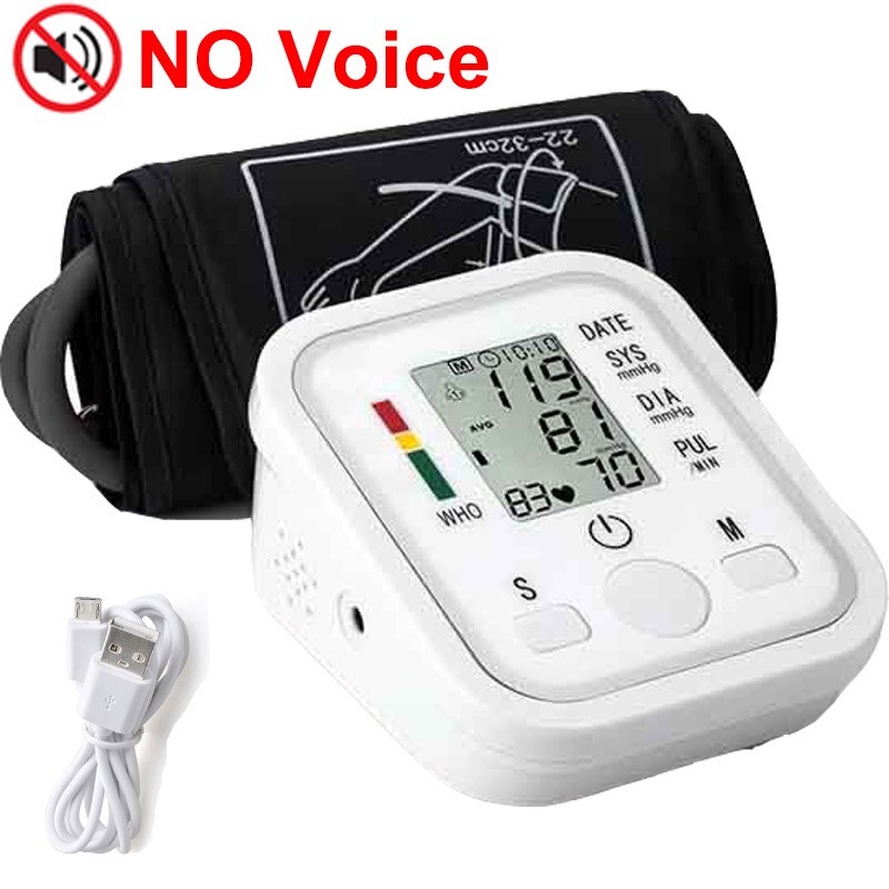 Automatische Digitale Arm Blutdruck Monitor BP Blutdruckmessgerät Manometer Meter Tonometer Für Sauerei Arterielle Druck: Nein Stimme