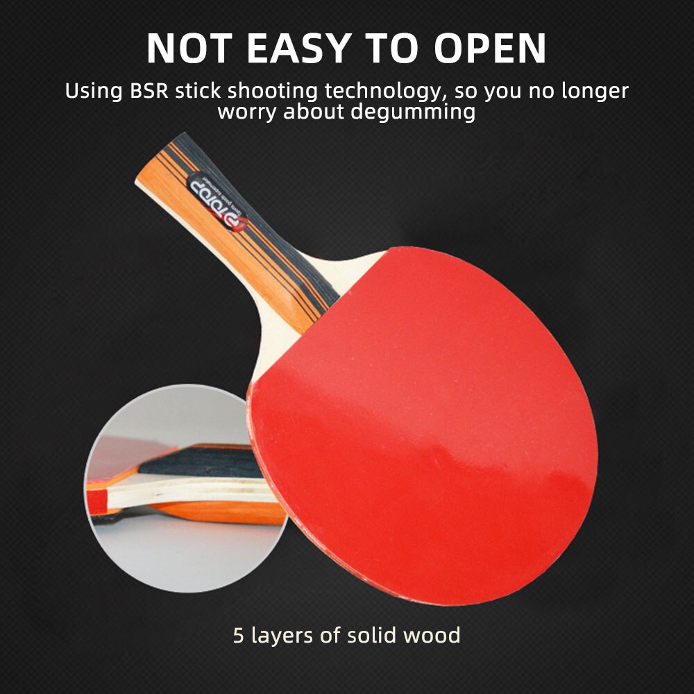Table Tennis Bat Long Handle Table Tennis Table Ping Pong Bat Long Handle Sturdy Table Tennis Table