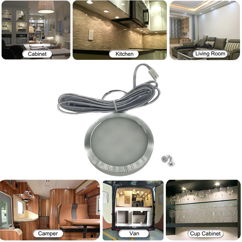 1/2/4/6/8/10 pièces éclairage intérieur bateau Camping remorque lumières LED Spot Van Camper caravane lumières camping-car 12V LED lumières