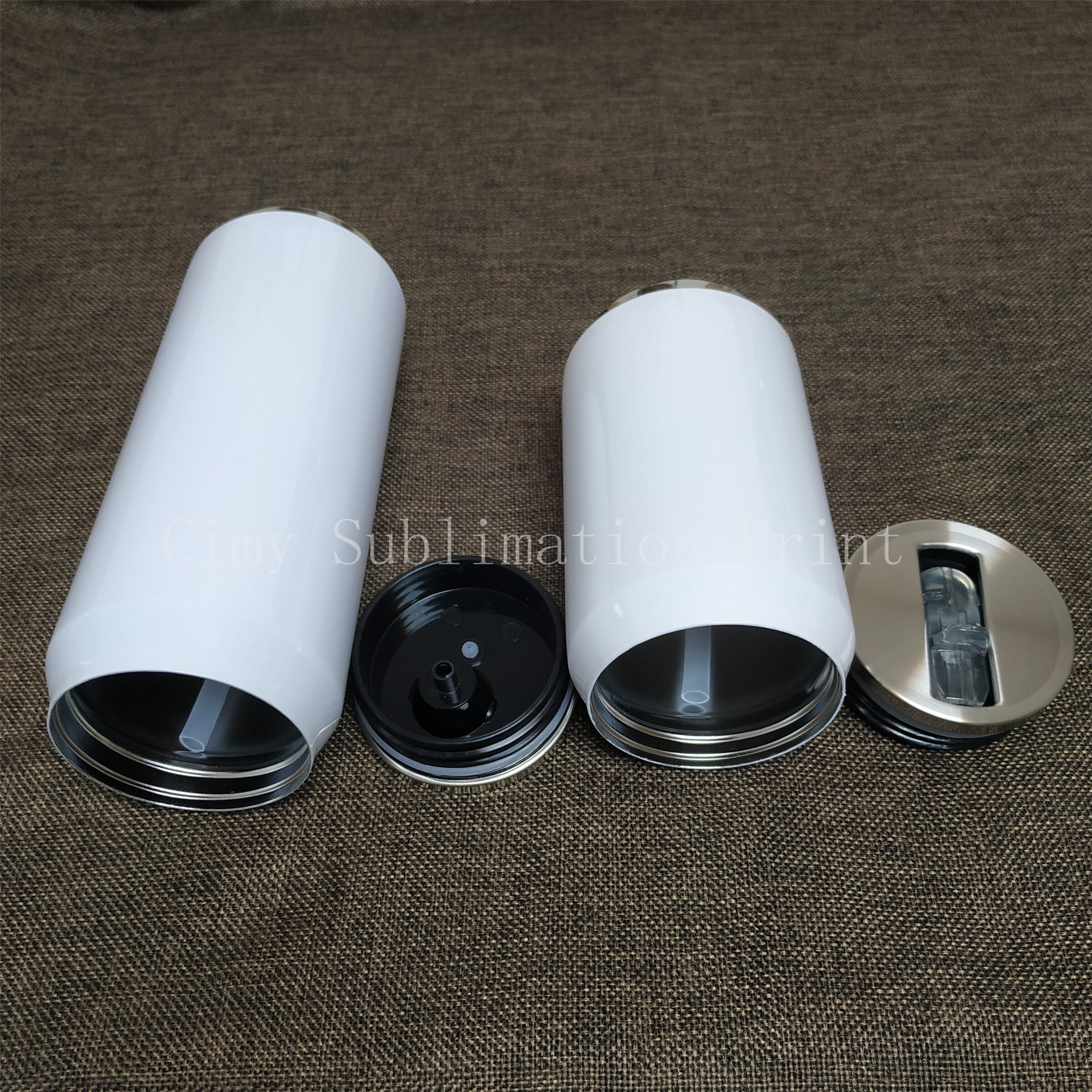 2pcs/lot Blank Sublimation 280ml/500ml Coke Bottle Cup Transfer Prtinting by Sublimation INK DIY Transfer Heat Press Printing