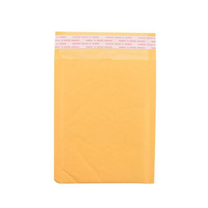 1pc 11*13cm Yellow Kraft Paper Bubble Envelope Kraft Padded Mailing Invitacion For Invitations Envelopes Bubble Envelopes S S5Z8