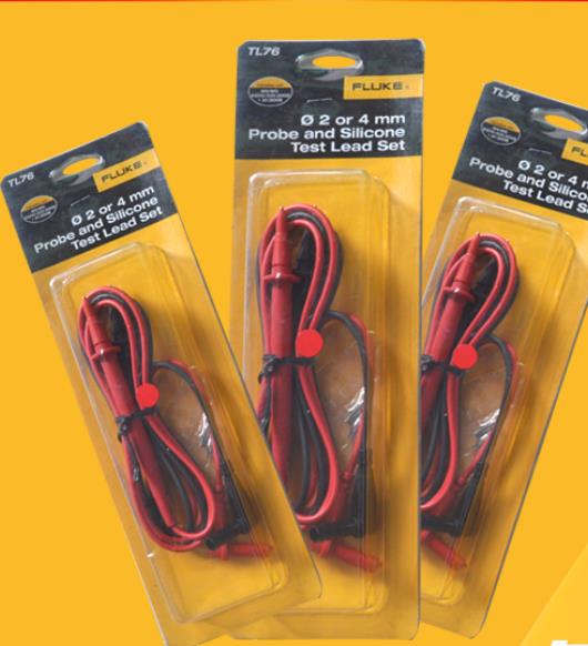 FLUKE TL75/TL76 original multimeter table pen TL30 clamp meter rod TL175 test line TL71 needle probe