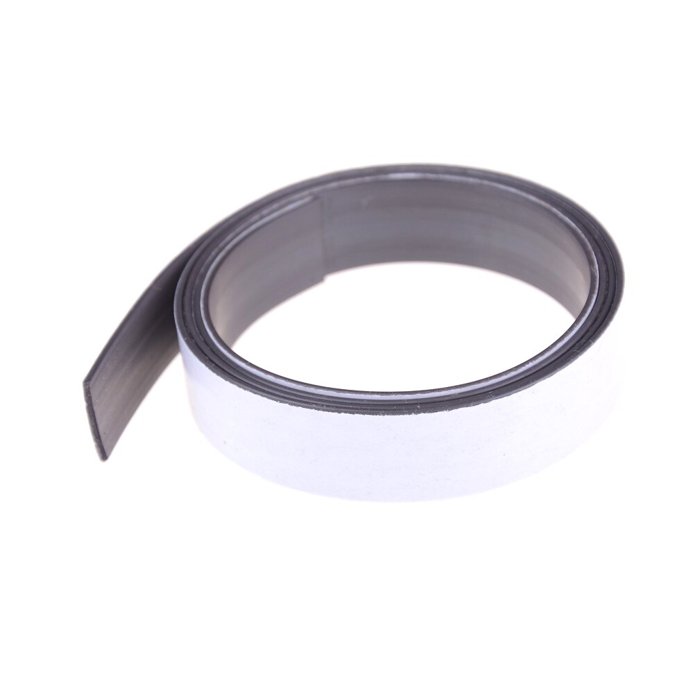 1 meter / parti anisotropi gummimagnet 10*1 mm med 3m selvklæbende fleksibel magnetstrimmel magnetbåndbredde 10mm tykkelse 1mm