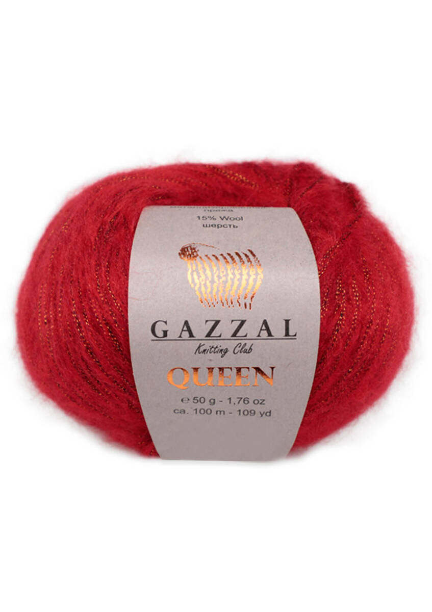 Gazzal Queen Ball Hand Knitting Yarn, 50 grams 100 meters, Thread, Wool, Metallized, Fantasy, Baby, Crochet, Clothes, Sport, Cardigan, Blouse, , Amigurumi, Hobby, Packs, Palmie Store, Made In Turkish Diy: 7212