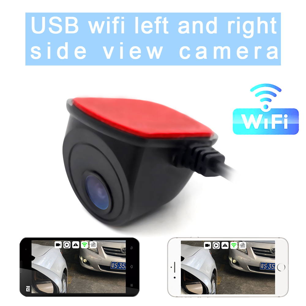 Wifi Side View Camera Draadloze Parking systeem met Camera USB verzamelen Parktronik systeem