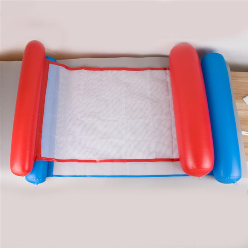 Inflatable Foldable Large Cool Mesh Floating Bed Water Bed for Swimming Pool Travel