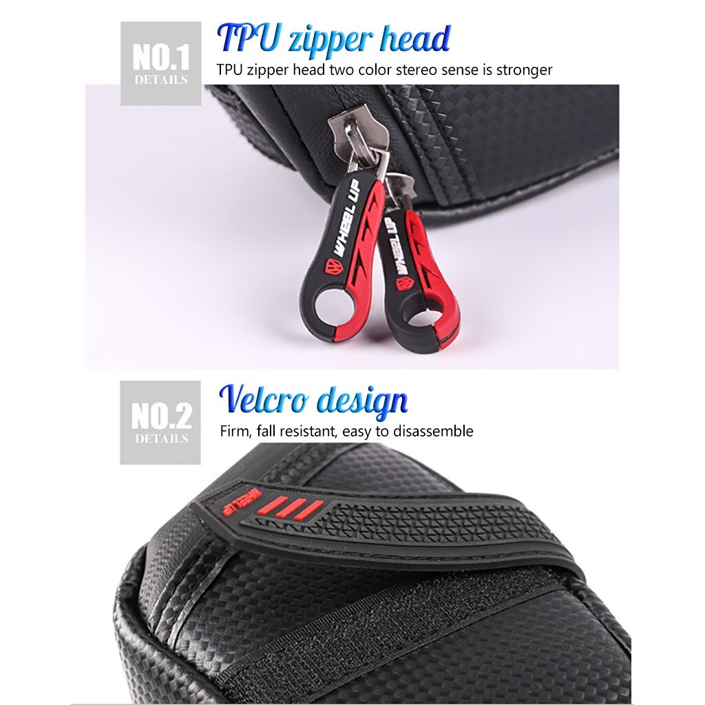 Bike Seat Bag Waterproof Bicycle Saddle Bag Under SeatCycling Seat Pack Cycling Pouch phone Bag#30