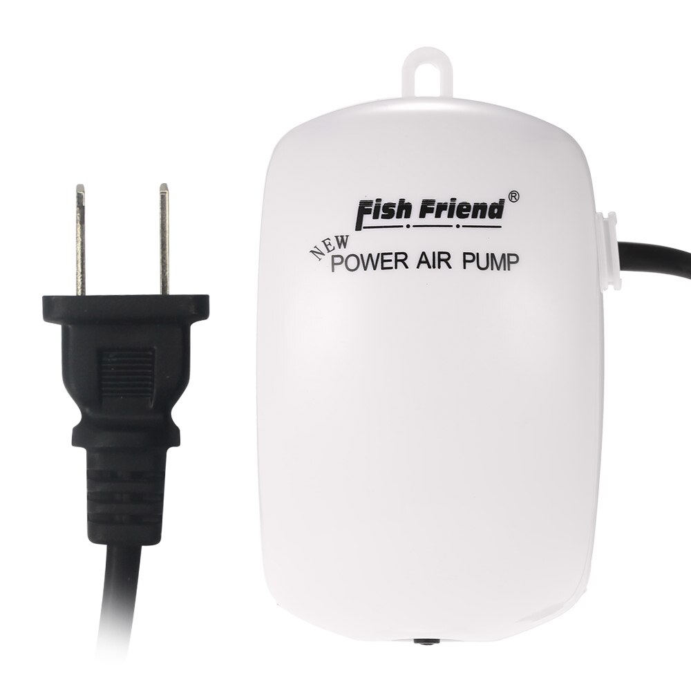 Aquarium Air Pump Fish Tank Mini Silent Oxygen Pumps Aquariums Aquatic Accessories Portable USB Air Pump Energy Saving Pumps: US Plug 3W