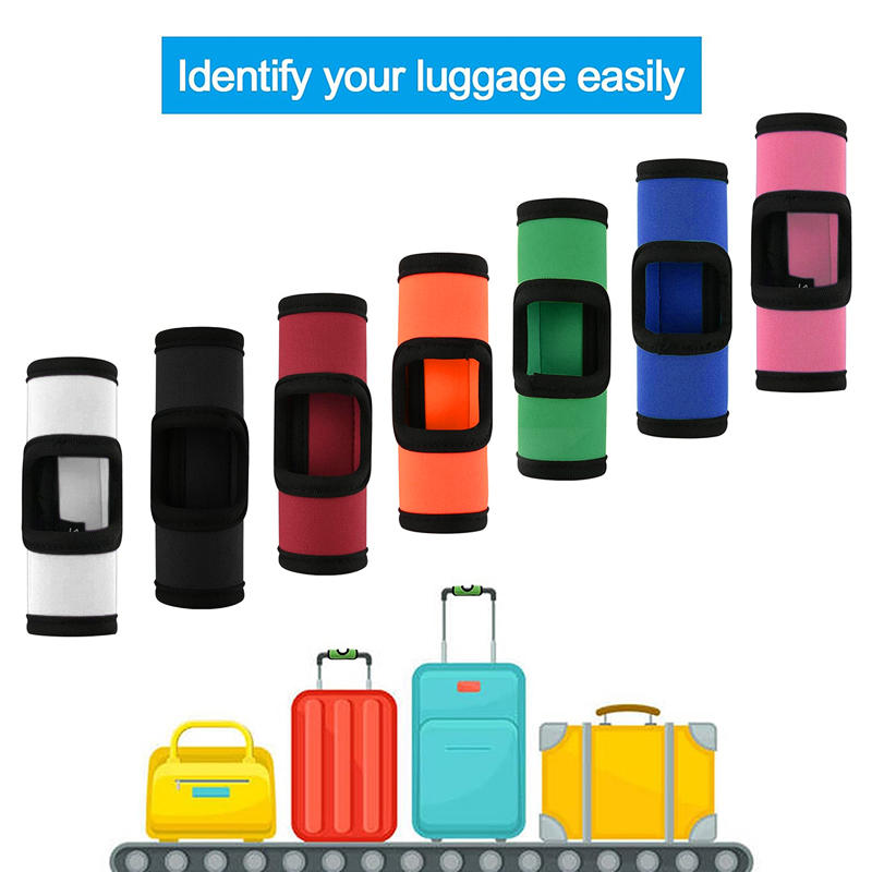 Soft Luggage Handle Wrap Grip Luggage Suitcase Bag Handle Identifier Stroller Grip Protective Cover Bag Part