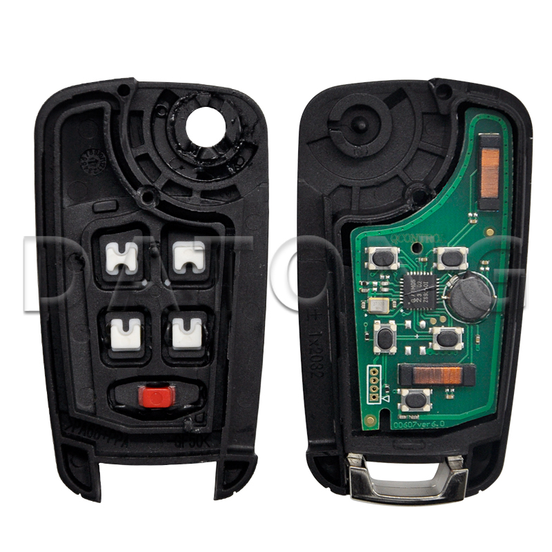 Datong Wereld Auto Afstandsbediening Filp Sleutel Voor Chevrolet Camaro Cruze Equinox Malibu Fcc OHT01060512 ID46 315/433Mhz keyless Go