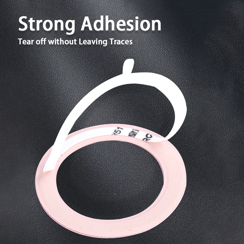 Liquid Silicon Magnetic Ring For Magsafe Universal Metal Sticker Support Wireless Charger Iron Plate Sheet for Magnet Car Holder