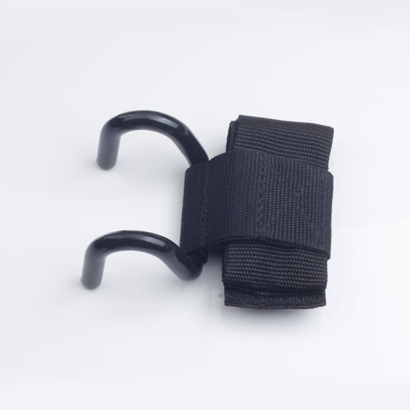 1 Paar Gewichtheffen Handschoenen Met Haak Pull-Up Oefening Assistance Pols Band Gym Fitness Accessoires Body Building Apparatuur