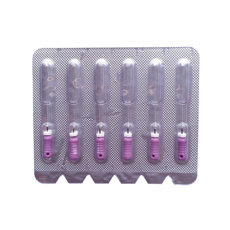 5pack Dental c-pilot pliki 25mm 6-10 # stal nierdzewna C + pliki 21mm pliki endodontyczne C 6 sztuka/paczka pliki endodontyczne
