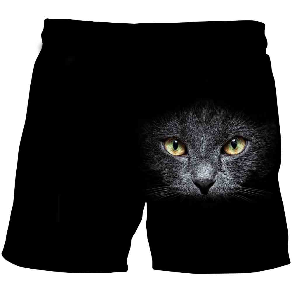Kat 3D Gedrukt Shorts Casual Korte Broek Gedrukt 3D Shorts Kinderen Toevallige