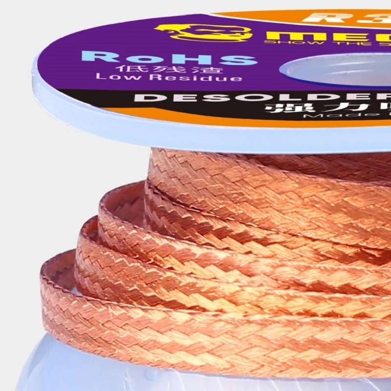 MECHANIC 1.5/2.0/2.5/3.0/3.5mm Width 1.5m Length Desoldering Braid Welding Remover Copper Solder Wick Wire Cord PCB Repair Tool
