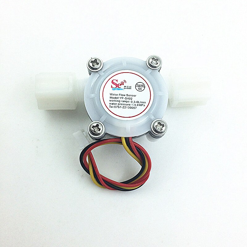 Flow Meter Water Gauge Flowmeter Caudalimetro Teller Flow Indicator Sensor Flow Sensor Met Lcd Flow Meter 3-24V 0.3-6L/Min