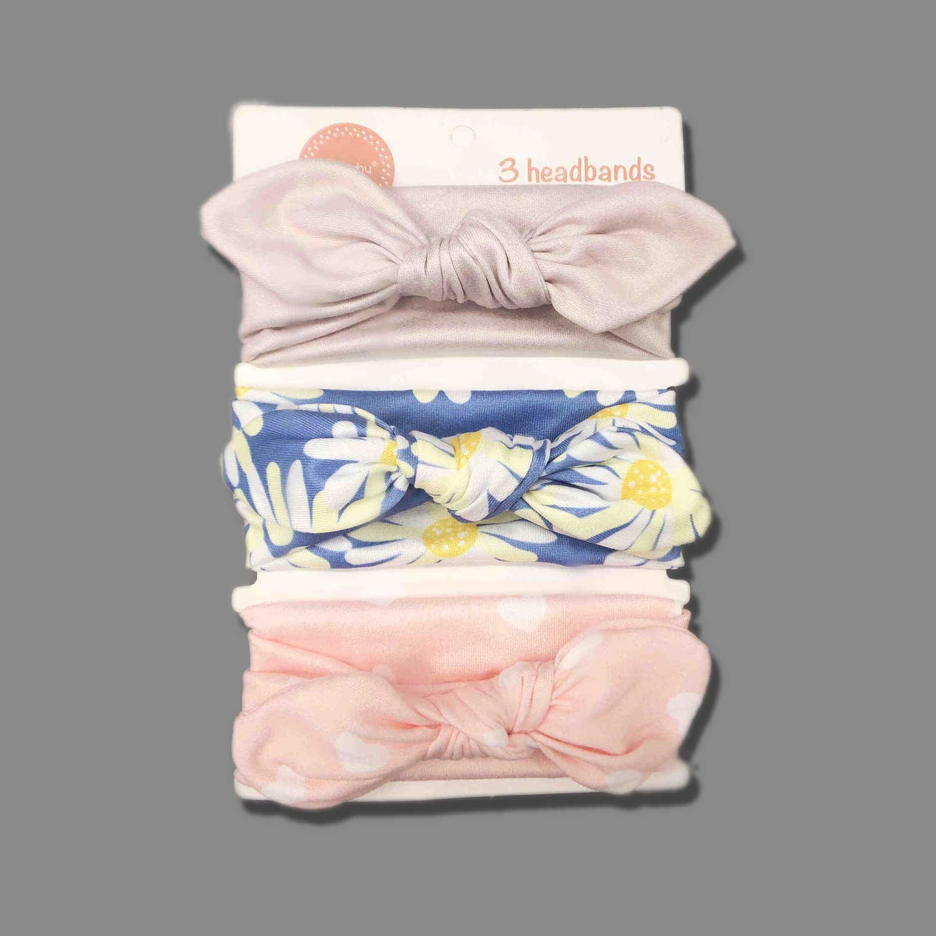 3pcs baby girl hoofdband voor pasgeboren baby's hair band elastiek accessoires Baby Meisjes Hoofdbanden Kinderen Tulband HairAccessorie: N-13